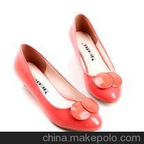 厂价直销2012时尚休闲羊纹皮女鞋rm-cp010214